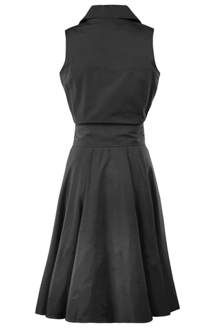 Finley Trench Dress Typewriter Cloth