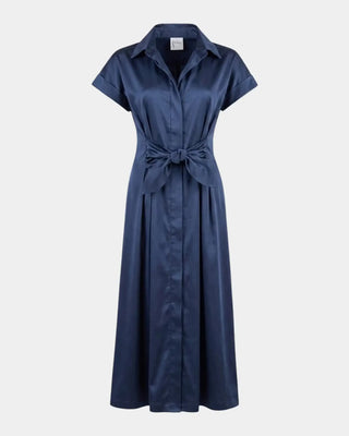 Finley Long Rocky Satin Midi Dress
