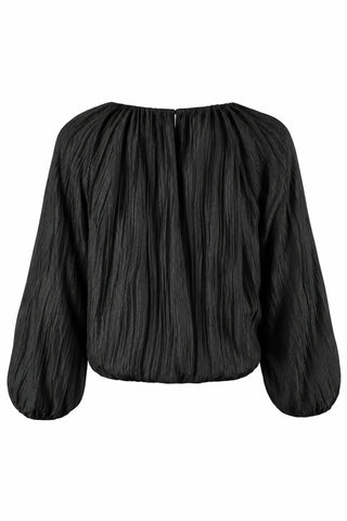 Finley Cameron Pleated Blouson Sleeve Top Finley Shirts