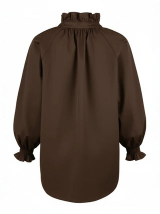 Finley Fiona Ruffle Neck Shirt