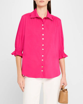 Finley Shirts Women's Shirts & Tops Finley Sirena Smocked Sleeve Shirt