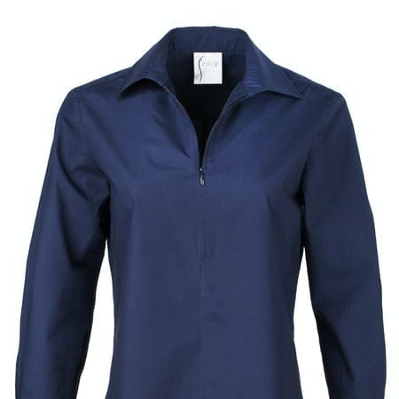 Finley Shirts Women's Shirts & Tops Navy / Extra Small Finley Endora Long Sleeve Half Zip Top