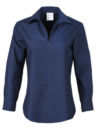 Finley Long Sleeve Endora Zipper Top