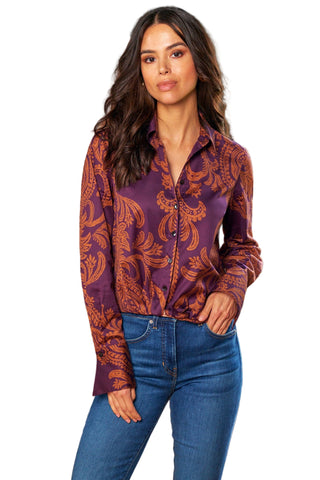 Finley Moxie Shirt Bohemian Paisley