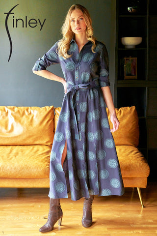 Finley Laine Dress Medallion Jacquard