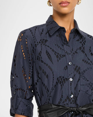 Finley Long Alex Shirtdress Chunky Lace