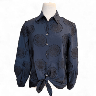 Finley Emmy Shirt Medallion Jacquard