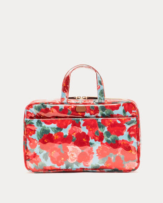 Frances Valentine Hanging Travel Cosmetic Case Peony