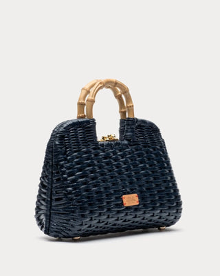 Frances Valentine Buzzy Wicker Handbag