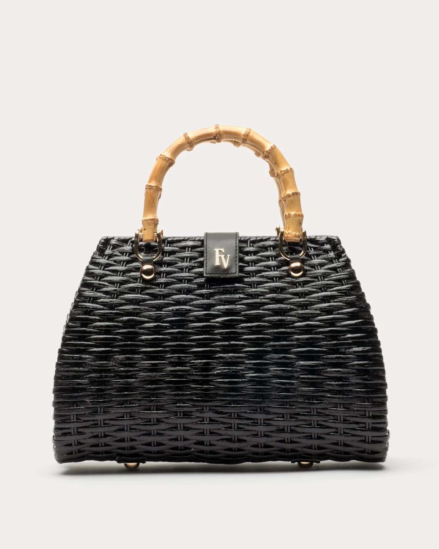 Frances Valentine Handbags Black Frances Valentine Rooster Basket Handbag