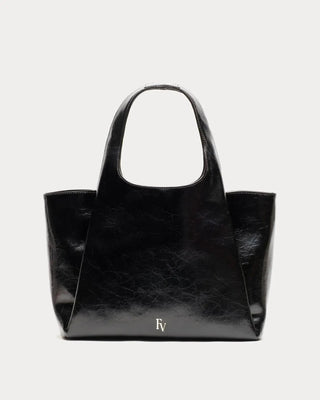 Portia Satchel Crinkled Leather