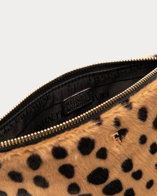 Frances Valentine Cheetah Print Wristlet