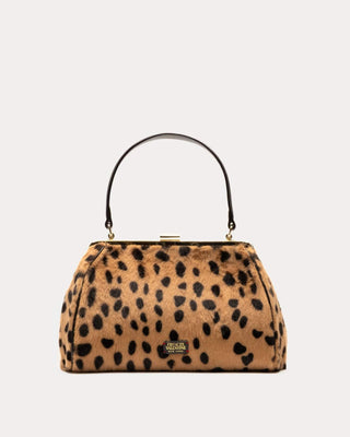 Frances Valentine Frances Frame Bag Cheetah Frances Valentine