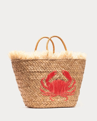 Frances Valentine Embroidered Crab Tote - Planters Exchange
