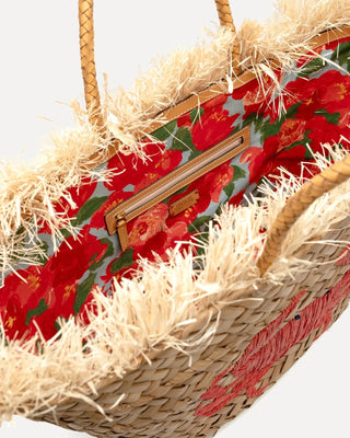 Frances Valentine Embroidered Crab Tote - Planters Exchange