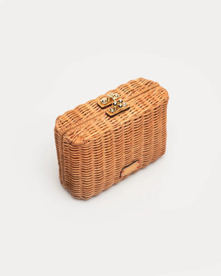 Frances Valentine Handbags Frances Valentine Paige Wicker Box Clutch