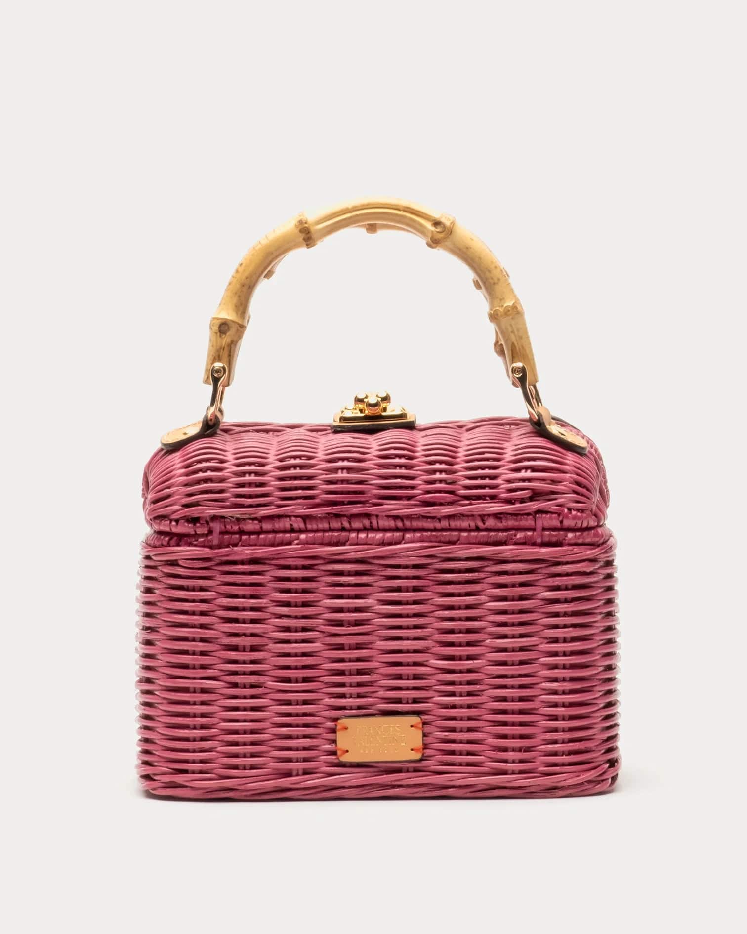 Frances Valentine Handbags Pink Frances Valentine Hannah Lunchbox Handbag