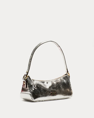 Frances Valentine Mia Handbag Metallic Snake