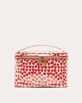 Frances Valentine Train Case Cosmetic Baby Hearts Frances Valentine