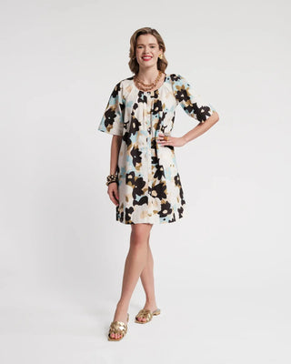 Frances Valentine Zoe Dress Morning Dew, Blue Multi / XS