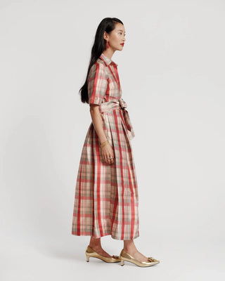 Frances Valentine Bella Maxi Dress FV Plaid Frances Valentine