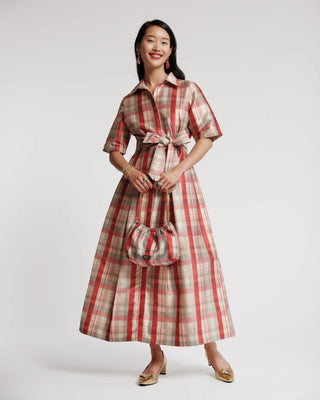Frances Valentine Bella Maxi Dress FV Plaid Frances Valentine