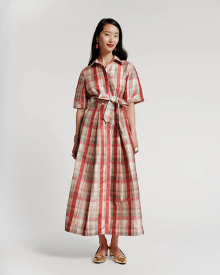 Frances Valentine Bella Maxi Dress FV Plaid Frances Valentine