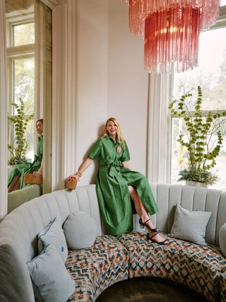 Frances Valentine Bella Maxi Dress Green