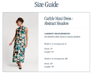 Frances Valentine Carlyle Maxi Dress Abstract Meadow Frances Valentine
