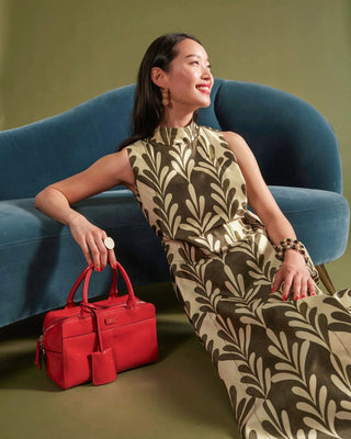 Frances Valentine Carlyle Maxi Dress Royal Palm