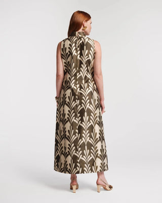 Frances Valentine Carlyle Maxi Dress Royal Palm