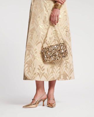 Frances Valentine Carlyle Maxi Dress Royal Palm