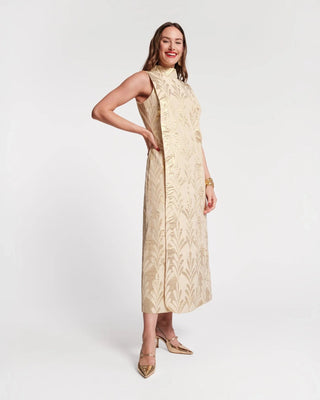 Frances Valentine Carlyle Maxi Dress Royal Palm