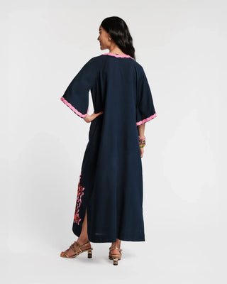 Frances Valentine Charming Caftan Peacock