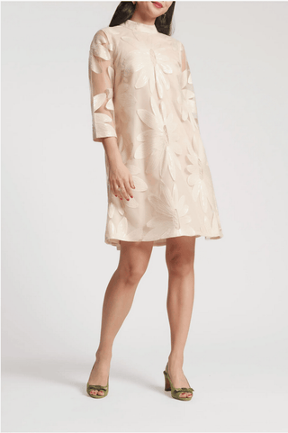 Frances Valentine Diplomat Mini Dress Floral Sequin - Planters Exchange