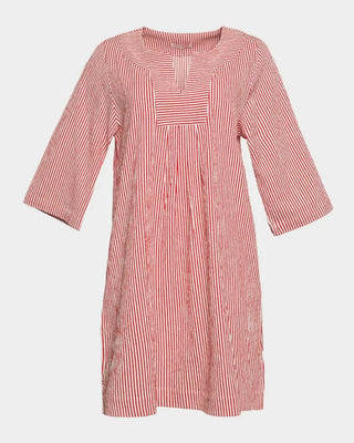 Frances Valentine Easy Dress Seersucker Stripe Frances Valentine