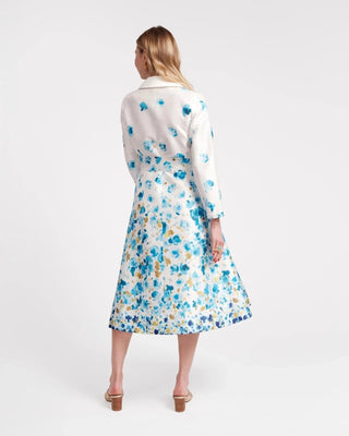 Frances Valentine Women's Dresses Frances Valentine Lucille Wrap Dress Pocket Full of Posies