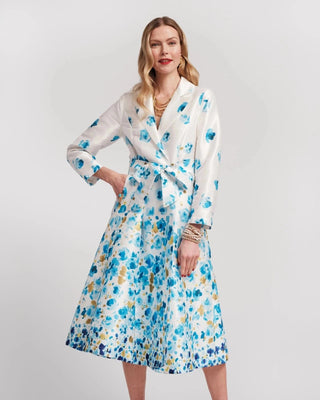 Frances Valentine Women's Dresses Frances Valentine Lucille Wrap Dress Pocket Full of Posies