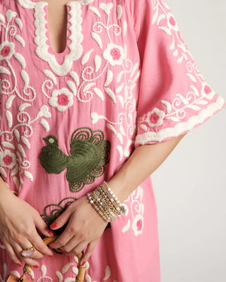 Frances Valentine Peacock Caftan