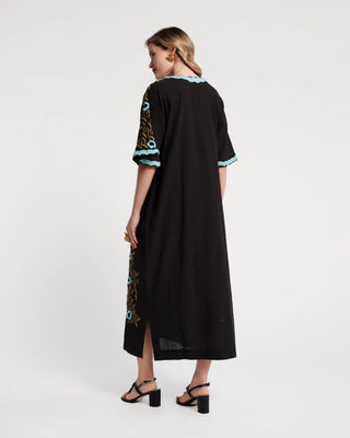 Frances Valentine Peacock Charming Caftan