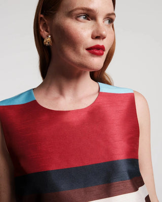 Frances Valentine Sylvie Shift Dress Sublime Stripe