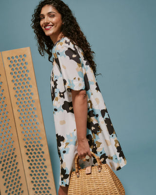 Frances Valentine Zoe Dress Morning Dew, Blue Multi / S Frances Valentine Zoe Dress Morning Dew, Blue Multi / S