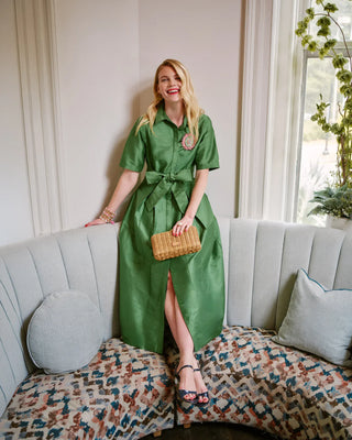 Frances Valentine Bella Maxi Dress Green