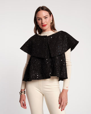 Frances Valentine Peyton Sequin Swing Jacket