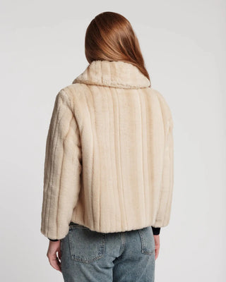 Frances Valentine Babe Jacket Faux Fur Natural