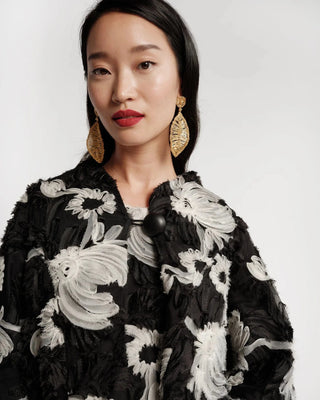 Frances Valentine Short Swing Jacket Whirling Daisy Frances Valentine