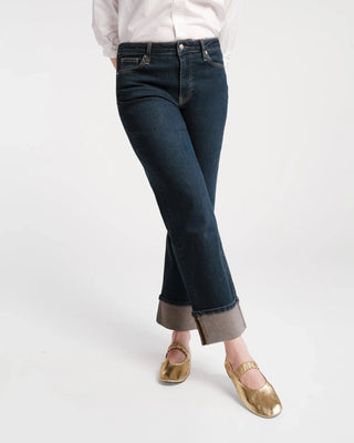 Frances Valentine Smarty Cuffed Jean Denim