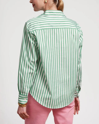 Frances Valentine Perfect Button Down Striped - Planters Exchange