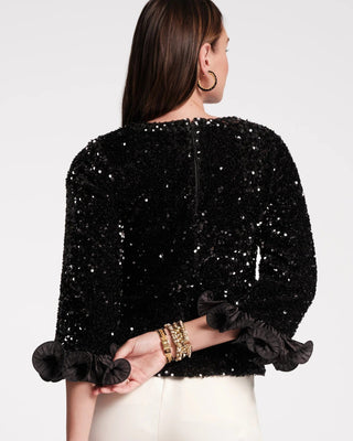 Frances Valentine Women's Shirts & Tops Frances Valentine Plaza Top Sequin