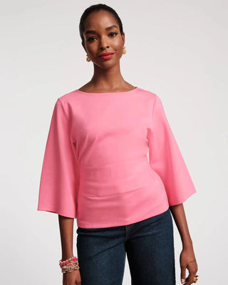 Planters Exchange Women's Shirts & Tops Frances Valentine Whitney Wrap Top Pink